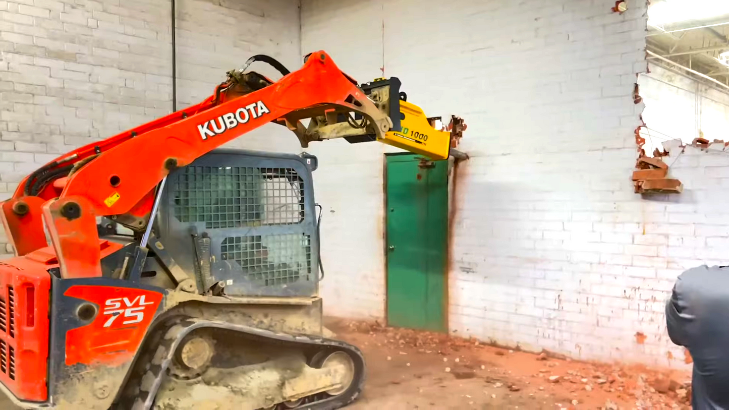 CID Hydraulic Breaker | Energy Class 650-2200 | Flow Range 17-36 GPM | For Skid Steer