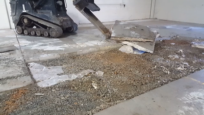 CID Concrete Claw | Width 24" inches | Jaw Opening 7.5" inches | For Skid Steer