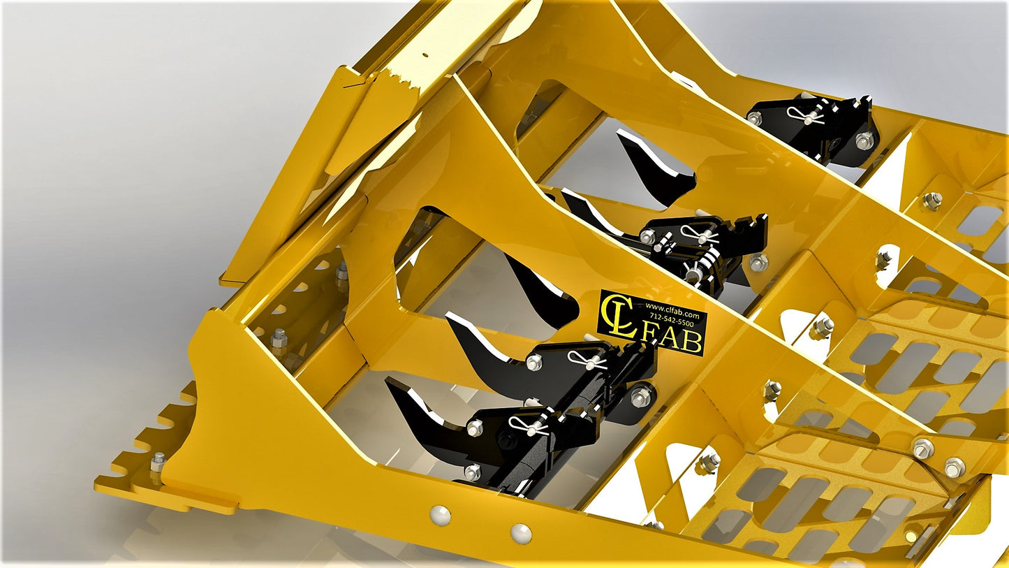 CL Fabrication Land Leveler | Width 60"-93" inches | For Skid Steer Loaders