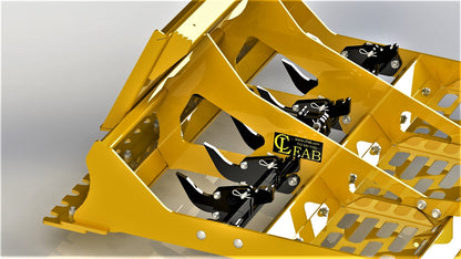 CL Fabrication Land Leveler | Width 60"-93" inches | For Skid Steer Loaders
