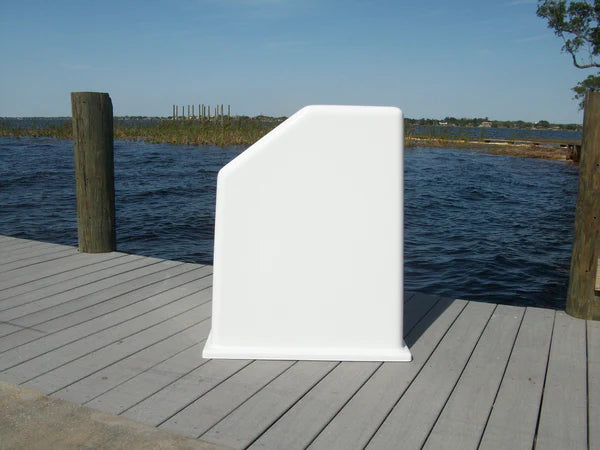 RIO MARINE CUSTOMS | Fiberglass Boat Console | Model CMCC01 | 23" W x 25" H x 23" D | Nida-Core Reinforced | For 13' to 16' Feet Skiffs