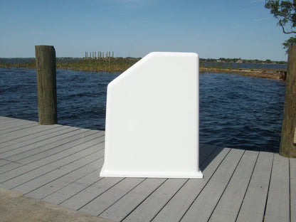RIO MARINE CUSTOMS | Fiberglass Boat Console | Model CMCC01 | 23" W x 25" H x 23" D | Nida-Core Reinforced | For 13' to 16' Feet Skiffs