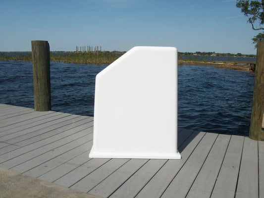 RIO MARINE CUSTOMS | Fiberglass Boat Console | Model CMCC01 | 23" W x 25" H x 23" D | Nida-Core Reinforced | For 13' to 16' Feet Skiffs