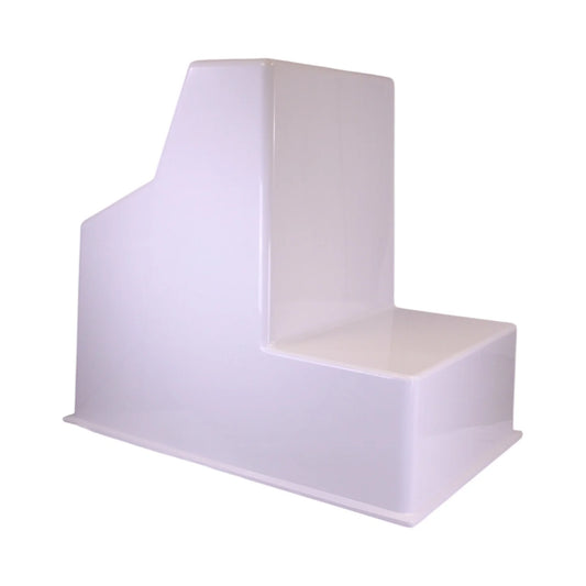 RIO MARINE CUSTOMS Fiberglass Boat Console with Seat | Model CMCC09.5 | 38" W x 57.5" D x 53" H | For Center Console Boats