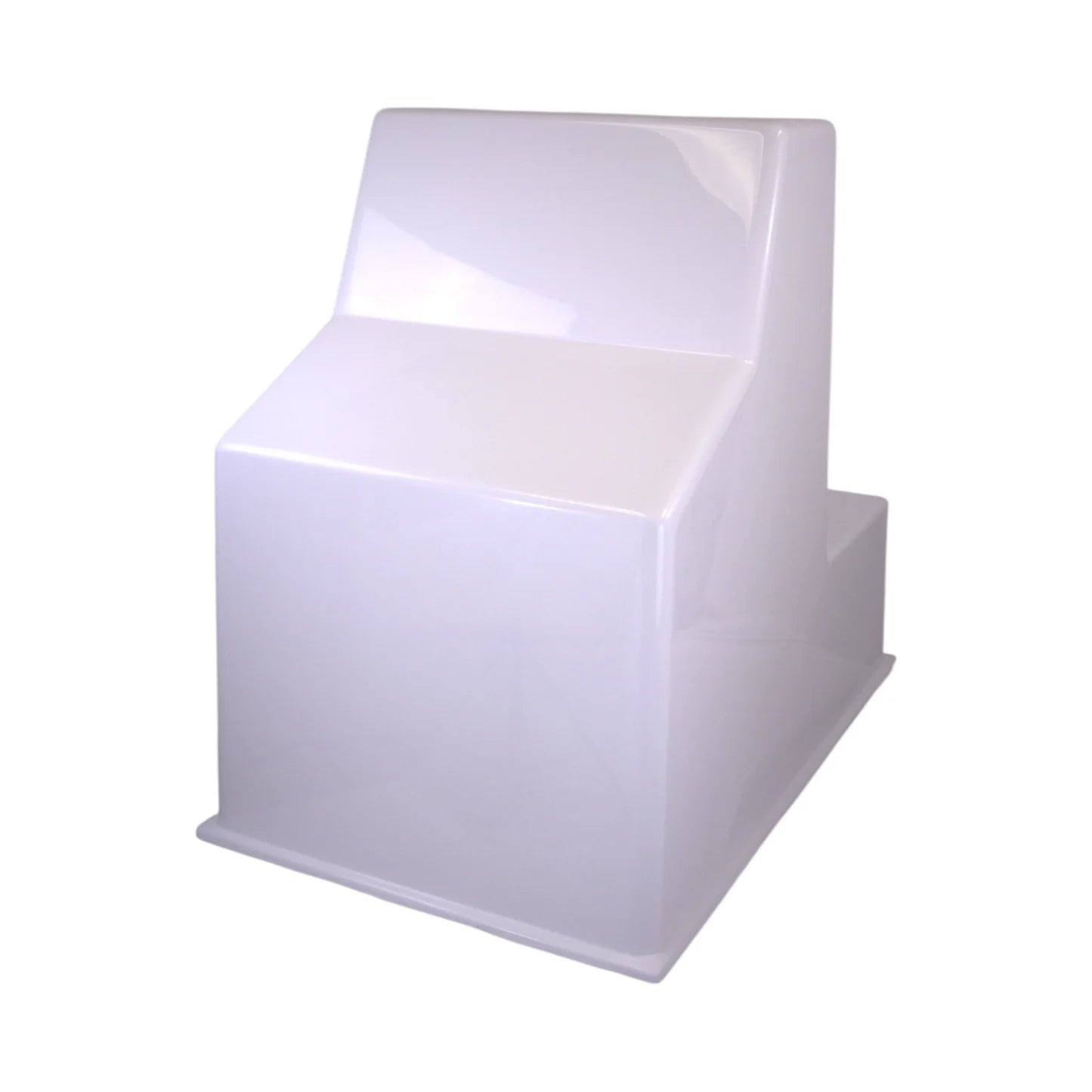 RIO MARINE CUSTOMS Fiberglass Boat Console with Seat | Model CMCC09.5 | 38" W x 57.5" D x 53" H | For Center Console Boats