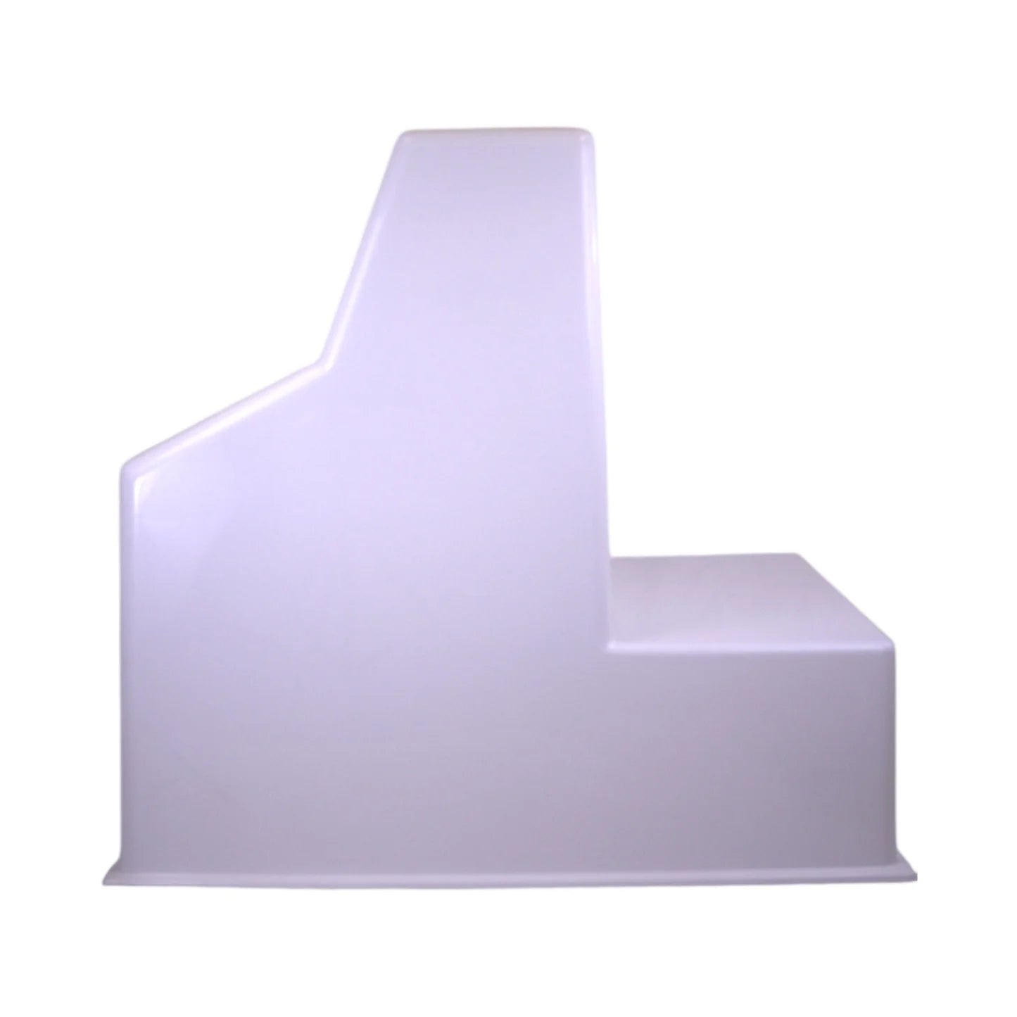 RIO MARINE CUSTOMS Fiberglass Boat Console with Seat | Model CMCC09.5 | 38" W x 57.5" D x 53" H | For Center Console Boats