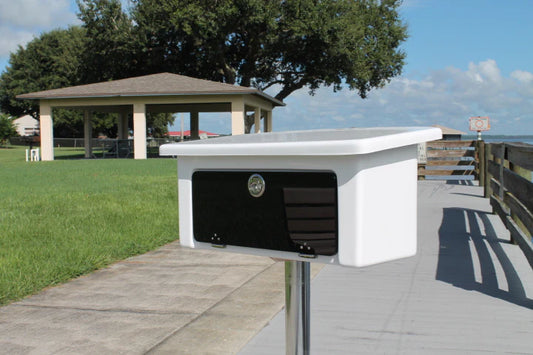 CM Marine Upper Control Station | Model CMST25 | 25.5" Width | TIG‑Laminated Marine Composite | Universal Tower & Helm Mount