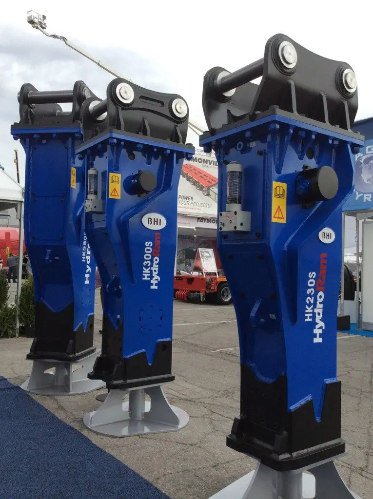 HydroRam HK300S Premium Series Hydraulic Hammer | Overall Length 129.4" | For 30.8 - 38.5 Ton Excavators