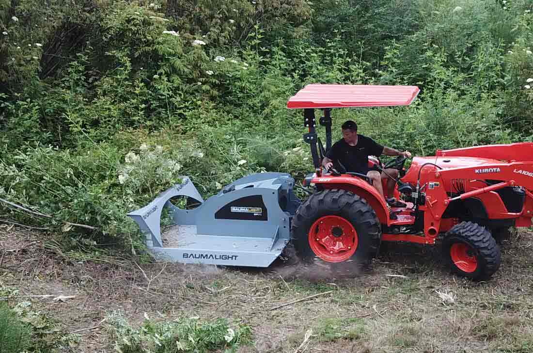 Baumalight Rotary Brush Cutter | Model CP572/D005723 / CP572 PTO | 60"/72" Working Width | 45HP-75HP | For Tractor