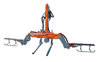 Rinieri Double-Side Orchard Pruning Machine CRB 2 Blades | 100-120-150 Models for Skirting | 39"-47"-59" Cutting Width for Tractor