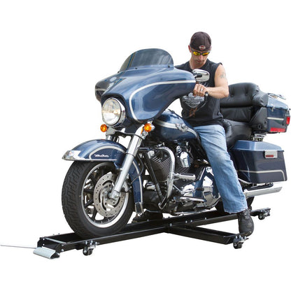 Black Widow Cruiser & Chopper Motorcycle Dolly | Model CRUISER-DOLLY | Track Size 94" x 8" | Capacity 1,250 lb | For Cruiser & Chopper Motorcycles