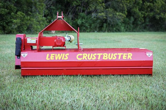 Lewis Brothers Chicken House Crust Buster | Model CB1 | 96-Inch Working Width | Horsepower 45+ HP | For Tractor