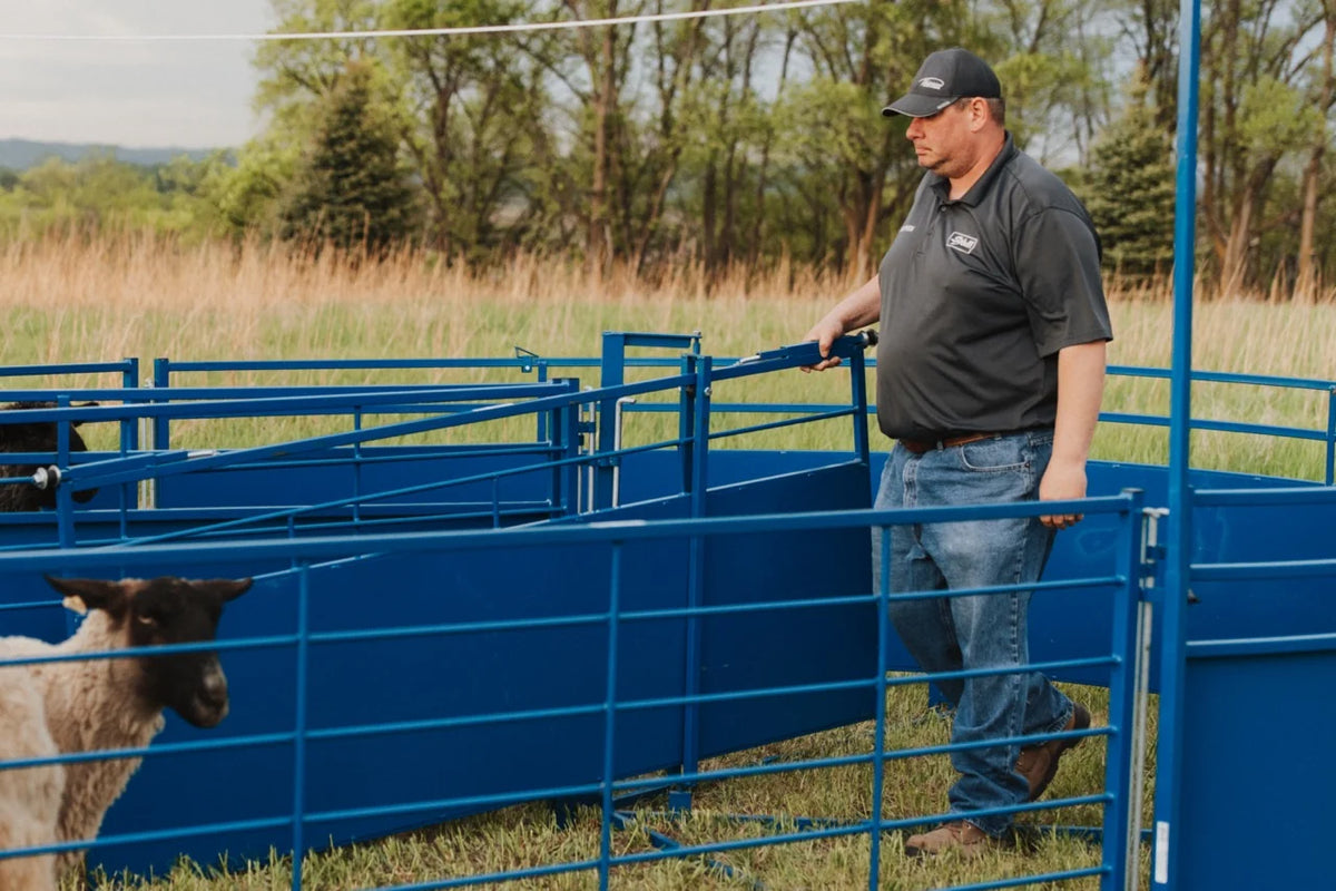 Sydell Complete Corral Working System G | #0989 | 31'6" x 7'10" | For Sheep & Goat Handling System