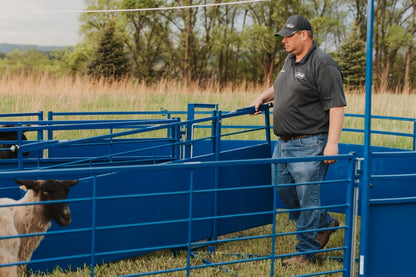 Sydell Complete Corral Working System G | #0989 | 31'6" x 7'10" | For Sheep & Goat Handling System