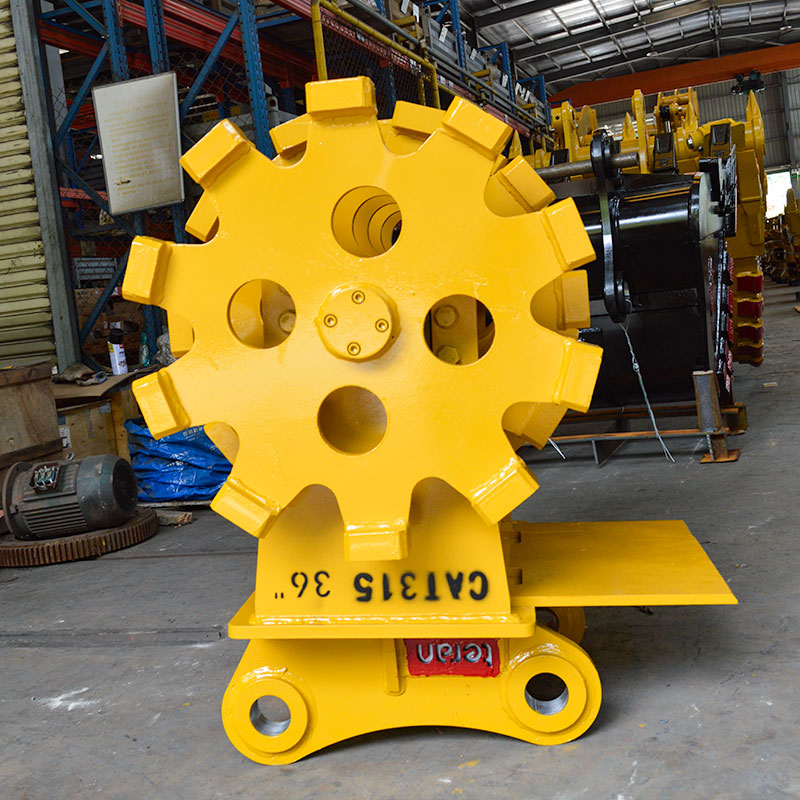 Teran Compactor Wheel | Model CW-315 | Wheel Size 24" & 36" inches| Wheel Count 3 & 5 Wheels | For Excavators