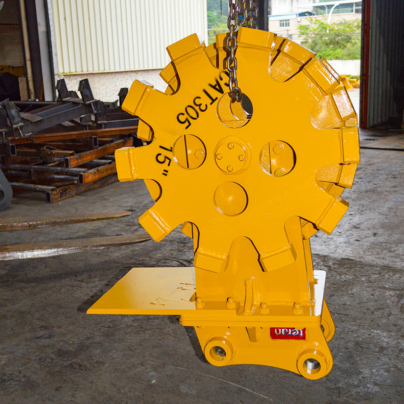 Teran Compactor Wheel | Model CW305C-3W | Wheel Size 15" inches| Wheel Count 3 Wheels | For Excavators