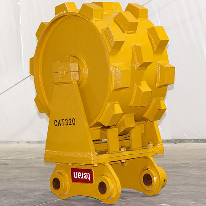 Teran Compactor Wheel | Model CW-320 | Wheel Size 20", 24" & 36" inches | Compaction Wheel Count 3 & 4 | For Excavators