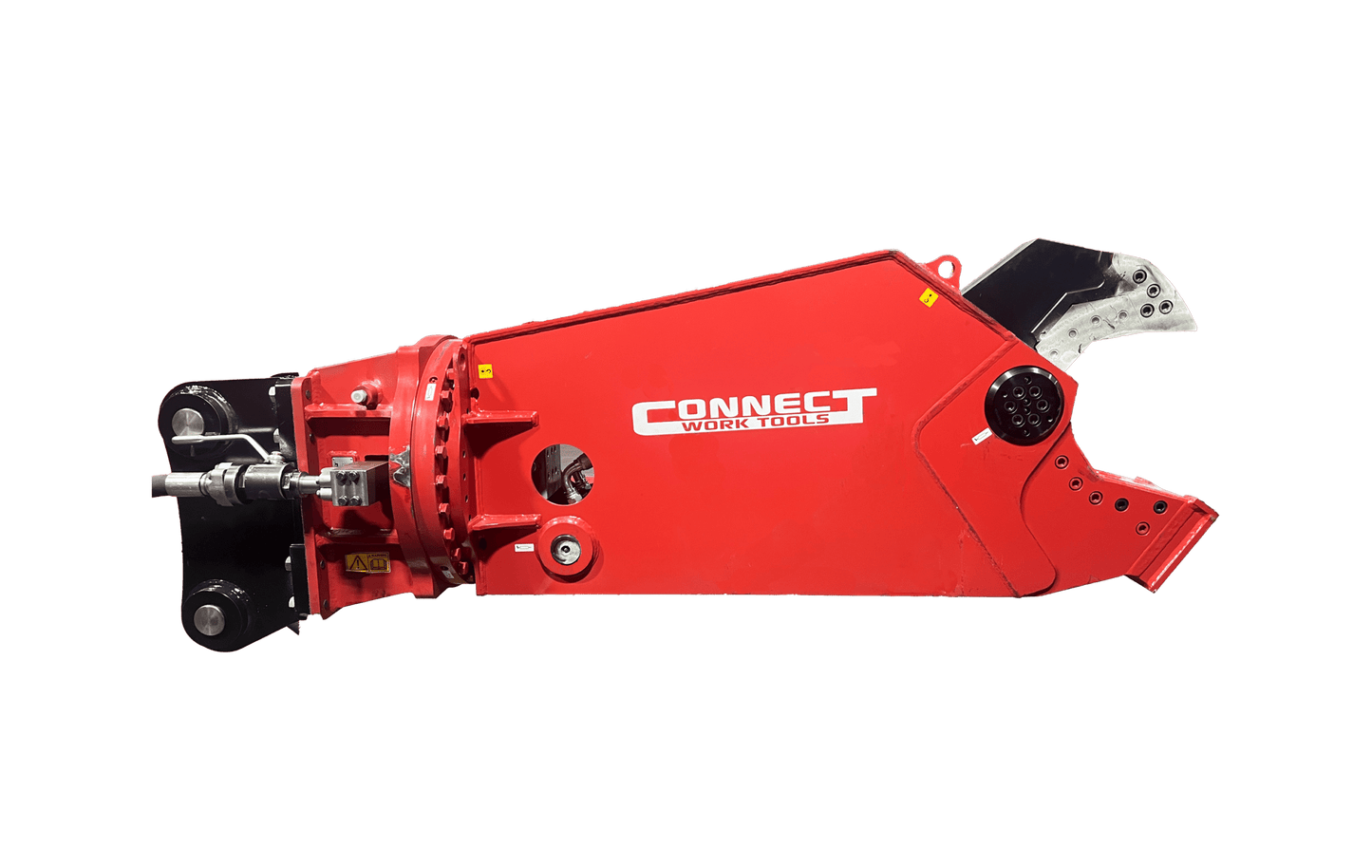 Connect Work Tools Shears | Model CS15 | Jaw Width 16.1" | 25 To 35 GPM | 13.2+ Ton | For Excavators & Skid Steers