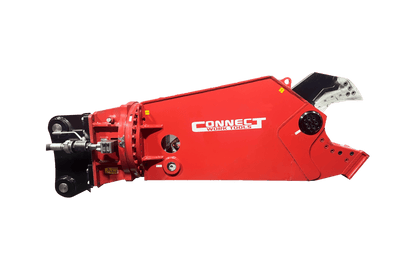 Connect Work Tools Shears | Model CS15 | Jaw Width 16.1" | 25 To 35 GPM | 13.2+ Ton | For Excavators & Skid Steers