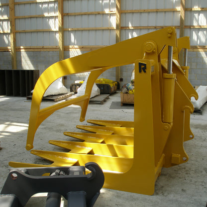 Rockland Heavy Duty Cane Grapple with Hydraulic Clamps for Loaders