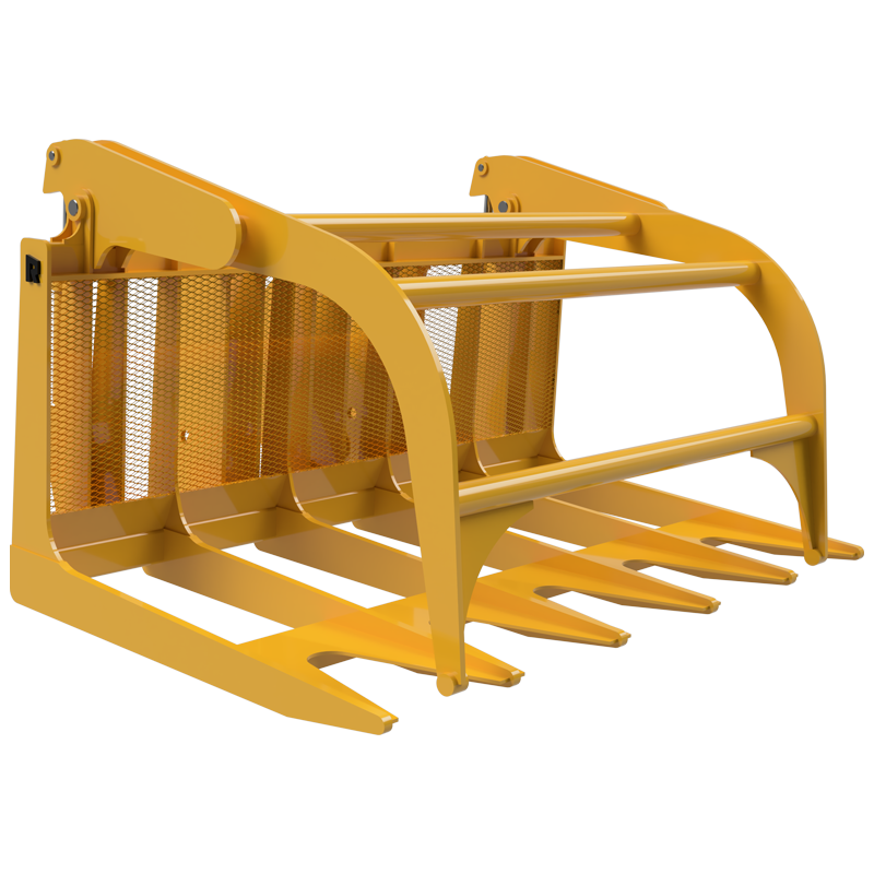 Rockland Heavy Duty Cane Grapple with Hydraulic Clamps for Loaders