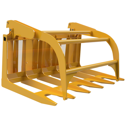 ROCKLAND HEAVY DUTY CANE GRAPPLE WITH HYDRAULIC CLAMPS FOR LOADERS