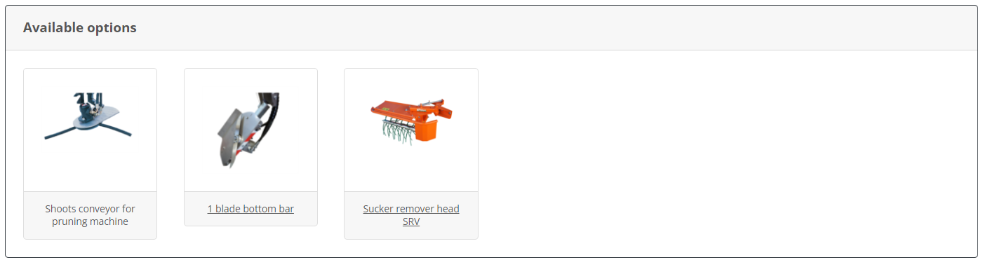 Rinieri Double Trimmer CRV ECO-2L With Blades/Hoses | 55"-83" Cuttig Width for Tractor