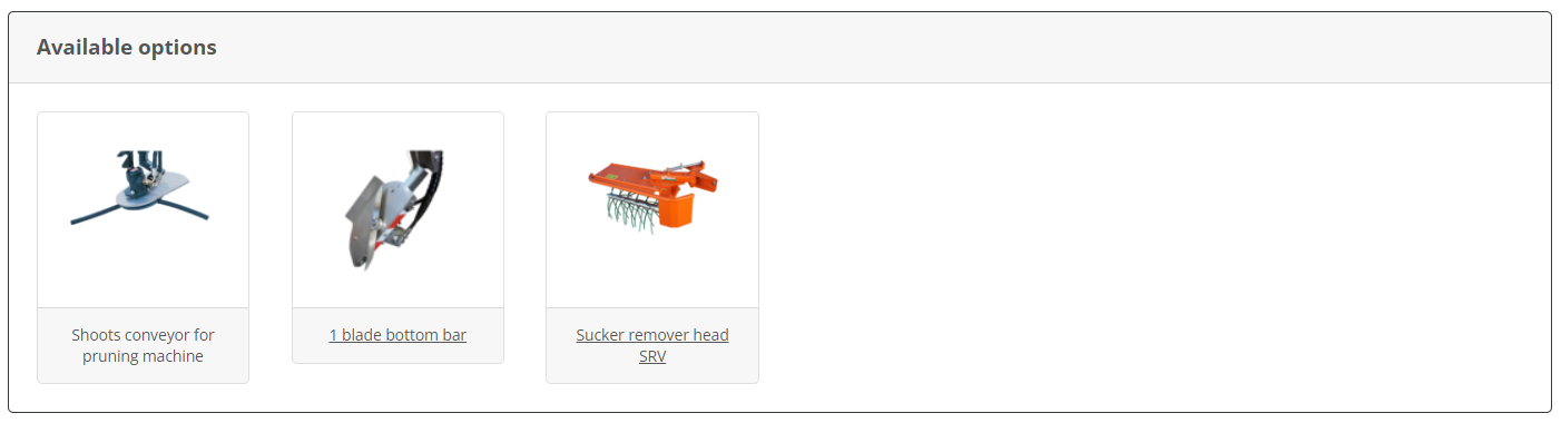 Rinieri Double Trimer CRV ECO 2 I With Blades-Hoses | 41"-83" Cutting Width for Tractor