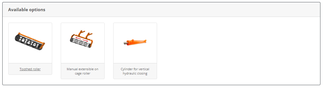 Rinieri CM+Turbo Tine Cultivator + 2 In and Out Groups Turbo | 75"-128" Working Width | 60-100HP for Tractor