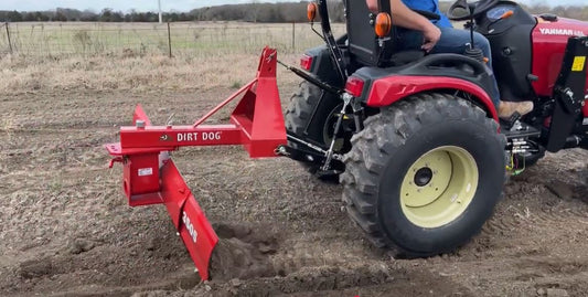 Dirt Dog 35 Series Rear Grader Blade | 48",60",72" and 84" Overall Width | 30-35HP | For Tractor