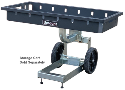 Umount Boxer Cargo Rack | Heavy Duty Powder Coating | Width 35.5" inches | For Tractor & Lawn Mowers