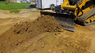 CID Multi-Purpose Angle Blade | Working Width 72"-120" | 15-30 GPM | For Skid Steers