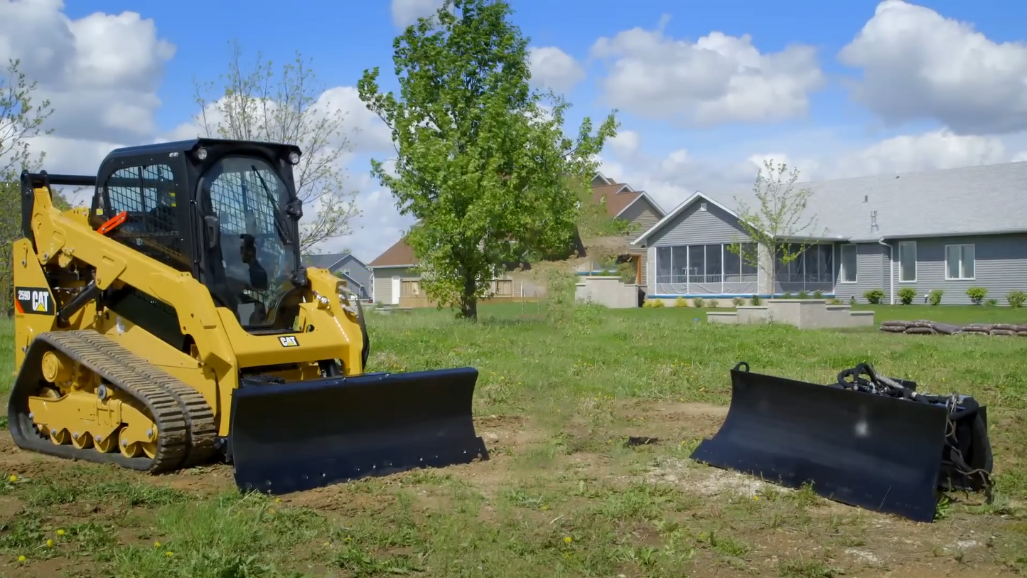 CID Multi-Purpose Angle Blade | Working Width 72", 84", 96", 108" & 120" inches | For Skid Steer
