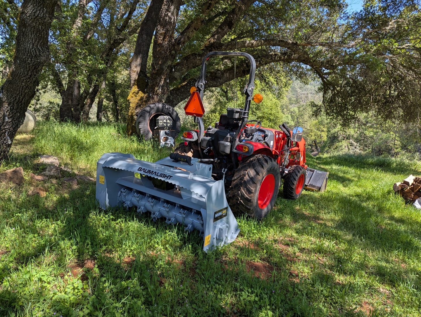 Baumalight MP360 Brush Mulcher | Cutting Width 60" | 55 HP | For PTO On Tractors