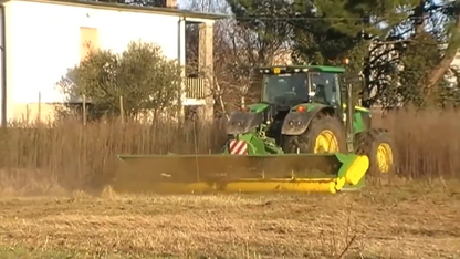 Celli Folding Corn Stalk Chopper (Folds to 8') | Scorpio/P Series | Working Width 13' 2" & 14'8" | HP 100-180 | For Tractor