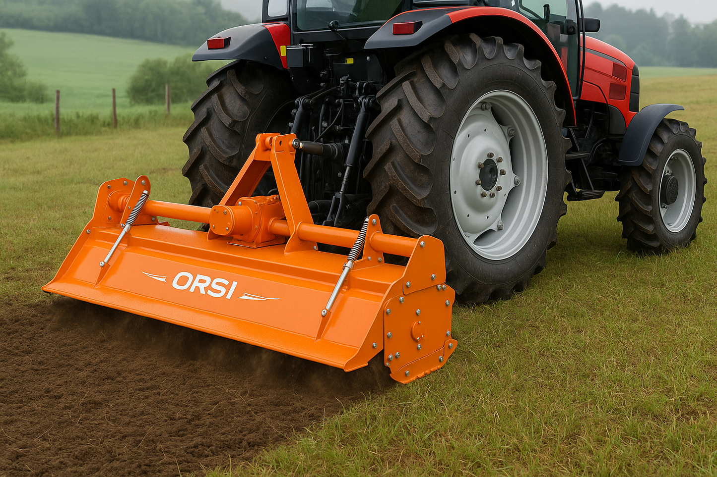 Orsi Fixed Rotary Tillers | Working Width 31.5", 46" & 47.2" inches | Horsepower 10-30 HP | For Tractors