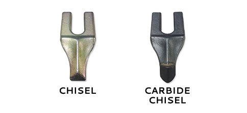 Virnig 4' Auger Bits | Rock, Standard, Tree | Models SAV, TAV & RAV | Widths 6" To 36" | Hydraulic Flow Range 15 To 25 GPM | For Skid Steer