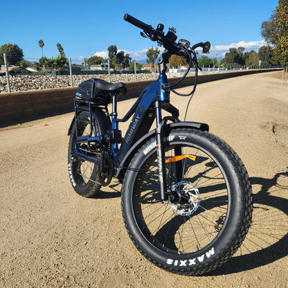 Himiway | Electric Bike | Model D5 2.0 | High-Step & Step-Thru | 750W Hub Motor | 26 x 4.0” Fat Tires | 65 Mile Range | 400 lb Payload | 90Nm Torque | For Commuting, Trail Riding & All-Terrain Adventure