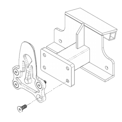 Umount Utility Vehicles & Golf Cart Mounts | Proprietary Tool-less Mounting System | Universal Compatibility | For Club Car, John Deere & Toro Vehicles