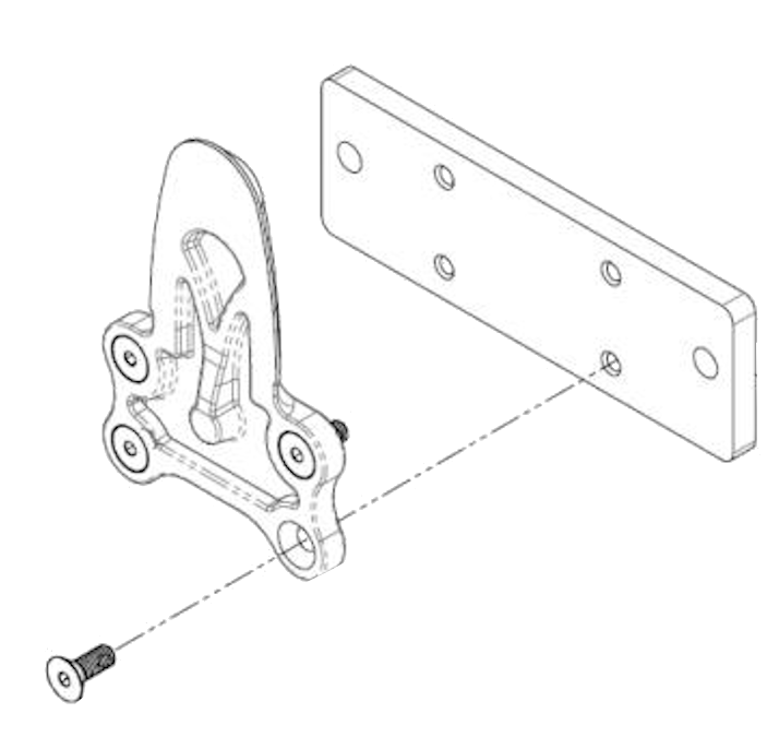 Umount Utility Vehicles & Golf Cart Mounts | Proprietary Tool-less Mounting System | Universal Compatibility | For Club Car, John Deere & Toro Vehicles