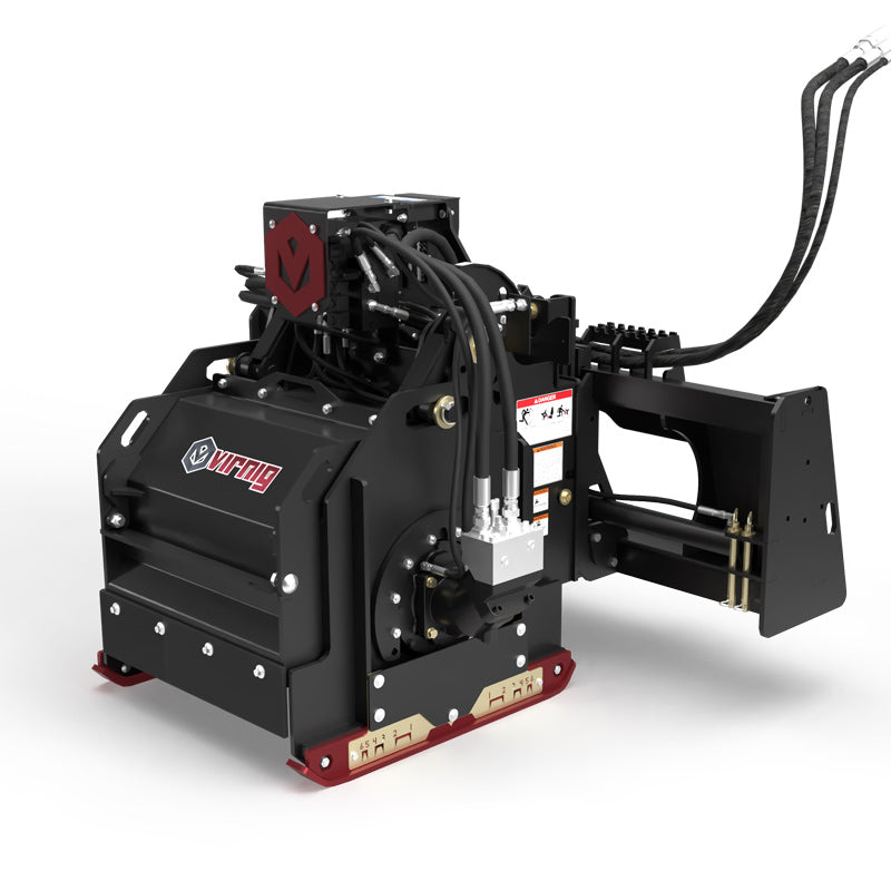 Virnig Cold Planer | Models PLR18 To PLR48 | Widths 18" To 48" | Hydraulic Flow 26 To 50 GPM | For Skid Steer & Track Loaders