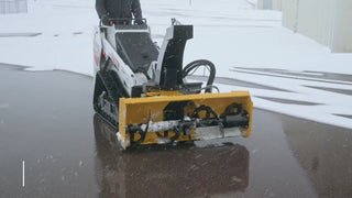 HitchDoc  Snowblower | Model HDS60MS | Width 60" inches  | Oil Flow Range 7–29 GPM | For Mini Skid Steers