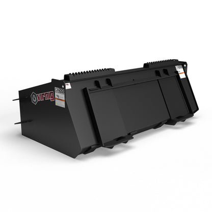 Virnig Concrete Bucket | Models CB500 & CB750 | Widths 63.5" To 82.5" | Hydraulic Flow 15 To 25 GPM | For Skid Steer