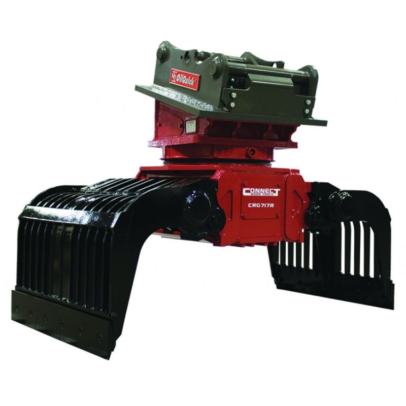 Connect Work Tools Rotating Grapple | Model CG22 | Width 41.3" | Jaw Opening 48" | 19 To 30 Ton | For Excavators