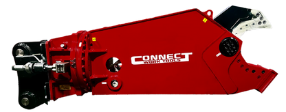 Connect Work Tools Shears | Model CS15 | Jaw Width 16.1" | 25 To 35 GPM | 13.2+ Ton | For Excavators & Skid Steers