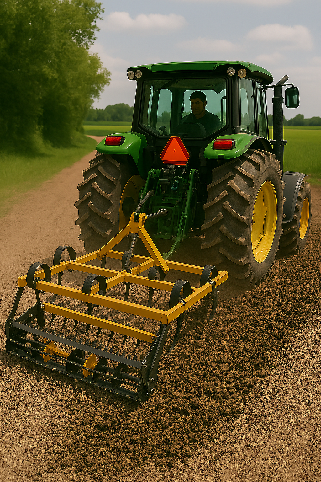 Northstar Attachments 3-in-1 Soil Conditioner | SC Series | Working Width 4' To 15' | Horsepower 14-102 HP | For Tractors