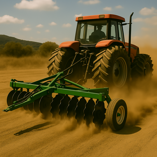 Industrias America Disc Harrow Pull-Type Finish | Model 2228X | Working Width 10' | Blade Size 22" | Horsepower 70+ HP | For Tractors
