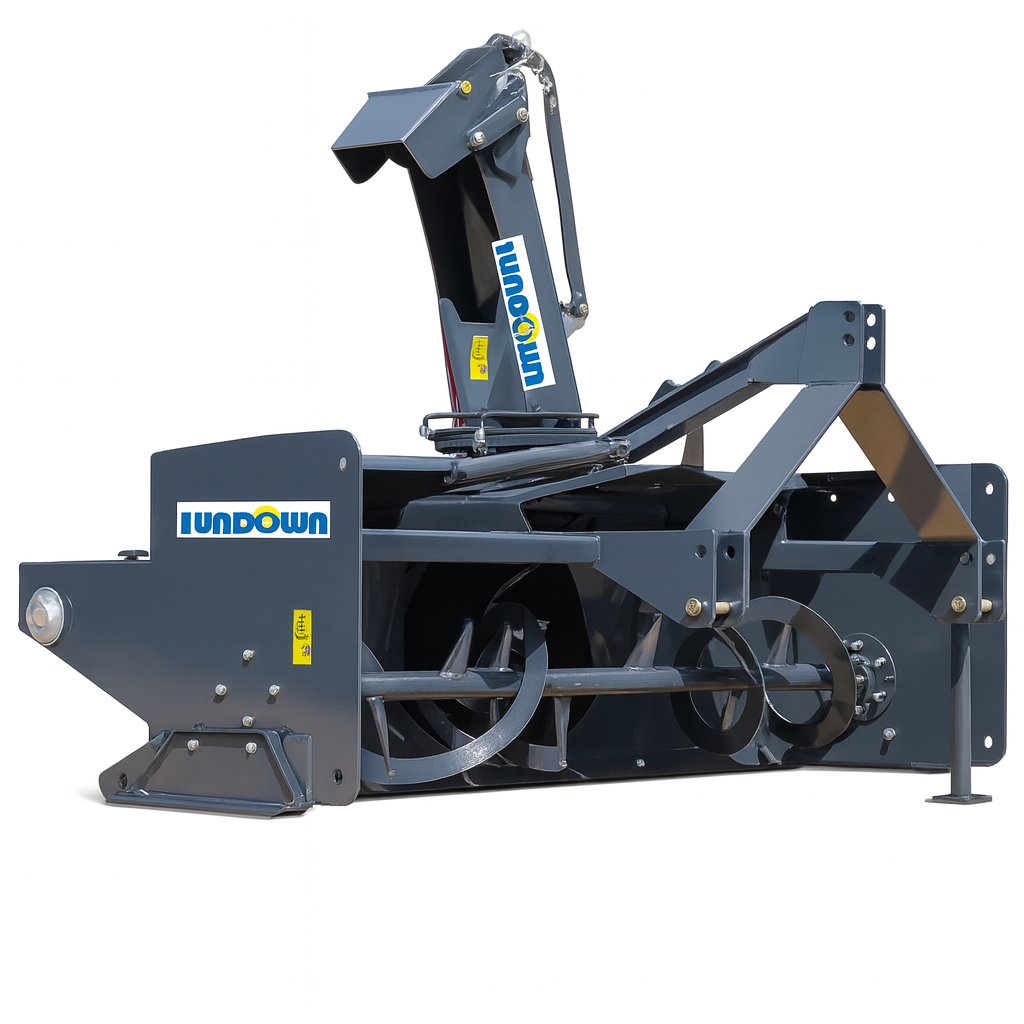 Sundown 3PT Snowblower | Models SDSB54PT To SDSB97PT | Cutting Width 54" To 97" | 25 To 60 HP | 8 To 12 GPM | For Tractor & Skid Steer