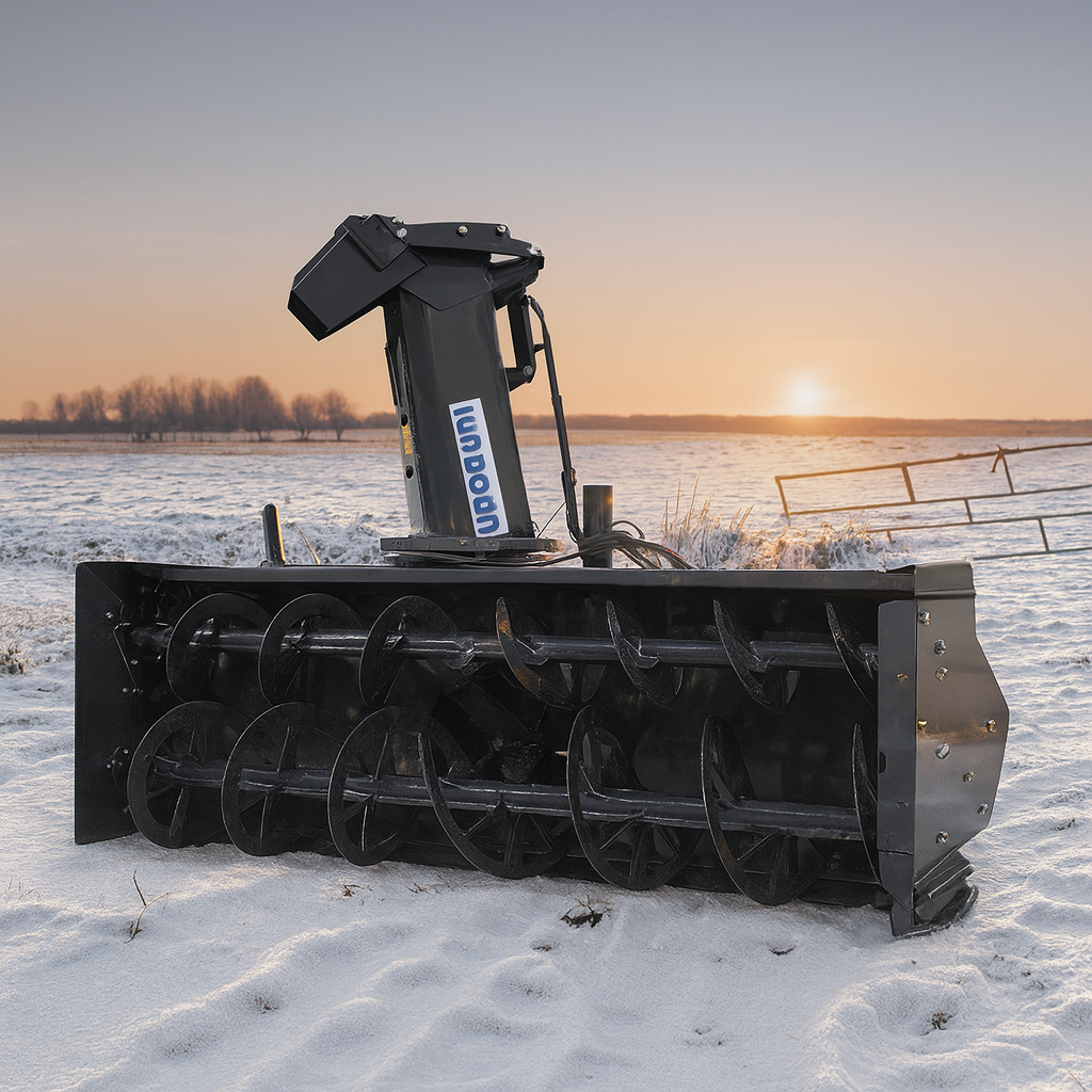 Sundown 3 Point Hitch Mount Commercial Snowblower | Models SD4097 To SD4120 | Clearing Width 97" To 120" | 200 HP | For Tractors