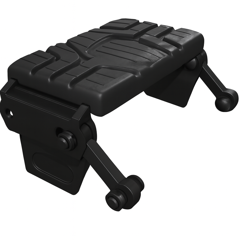 McLaren Industries Rubber OTT Over The Tire Tracks | Width Fits 10"–14" Tires | 8 To 25 GPM | For Skid Steer